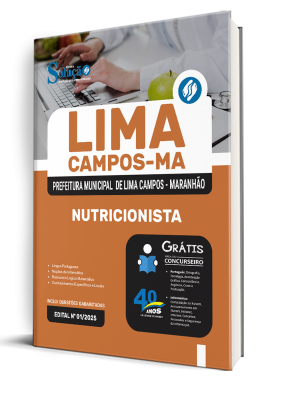 Apostila Prefeitura de Lima Campos-MA 2025 - Nutricionista - Imagem 2