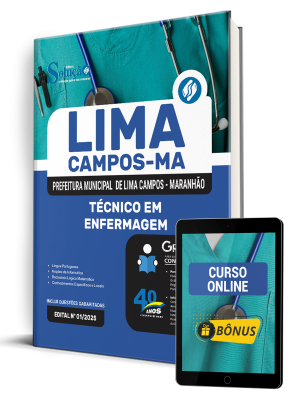 Apostila Prefeitura de Lima Campos-MA 2025 - Técnico em Enfermagem - Imagem 1