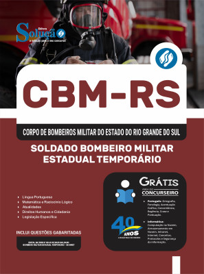 Apostila CBM-RS 2025 - Soldado Bombeiro Militar Estadual Temporário - Imagem 3