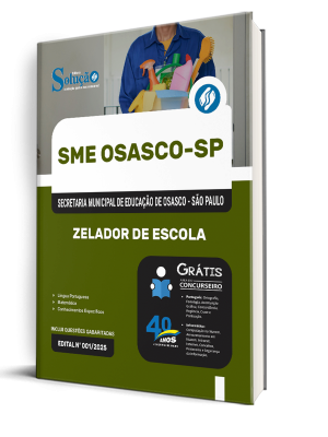 Apostila SME-Osasco-SP 2025 - Zelador de Escola - Imagem 2