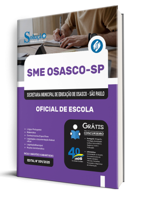 Apostila SME-Osasco-SP 2025 - Oficial de Escola - Imagem 2