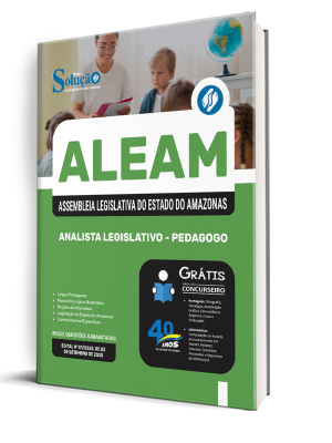 Apostila ALEAM 2025 - Analista Legislativo - Pedagogo - Imagem 2