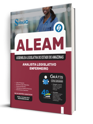 Apostila ALEAM 2025 - Analista Legislativo - Enfermeiro - Imagem 2