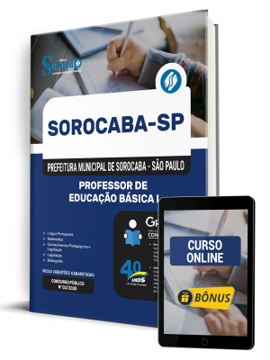 Apostila Prefeitura de Sorocaba - SP 2025 - Professor de Educação Básica I - Imagem 1