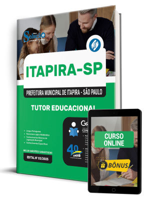 Apostila Prefeitura de Itapira - SP 2025 - Tutor Educacional - Imagem 1