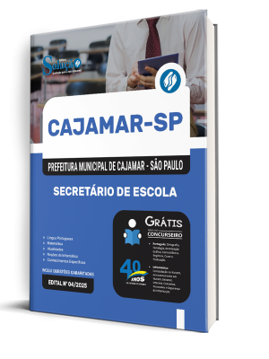Apostila Prefeitura de Cajamar - SP 2025 - Secretário de Escola - Imagem 2