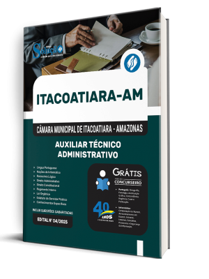 Apostila Câmara de Itacoatiara-AM 2025 - Auxiliar Técnico Administrativo - Imagem 2