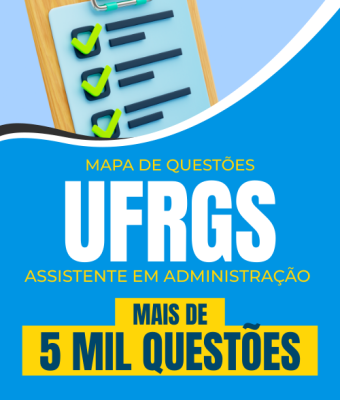 Mapa de Questões Online - UFRGS - Assistente em Administração - 5 Mil Questões - Imagem 1