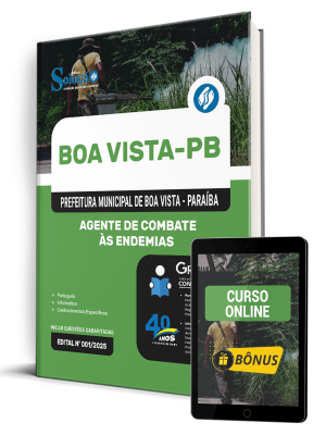 Apostila Prefeitura de Boa Vista-PB 2025 - Agente de Combate às Endemias - Imagem 1