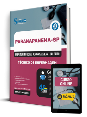 Apostila Prefeitura de Paranapanema-SP 2025 - Técnico de Enfermagem - Imagem 1
