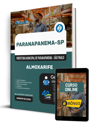 Apostila Prefeitura de Paranapanema-SP 2025 - Almoxarife - Imagem 1