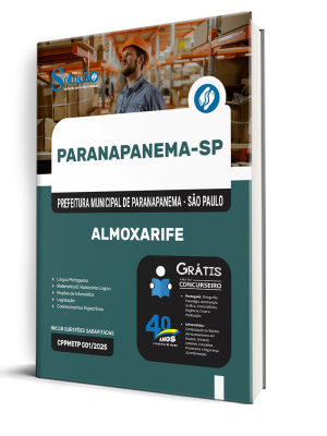 Apostila Prefeitura de Paranapanema-SP 2025 - Almoxarife - Imagem 2