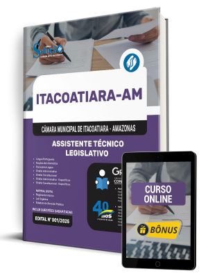 Apostila Câmara de Itacoatiara-AM 2025 - Assistente Técnico Legislativo - Imagem 1