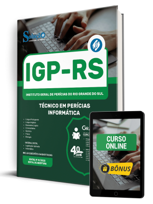 Apostila IGP-RS 2025 - Técnico em Perícias - Informática - Imagem 1