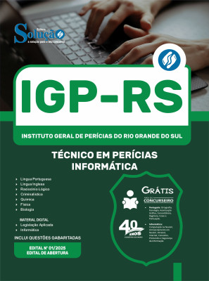 Apostila IGP-RS 2025 - Técnico em Perícias - Informática - Imagem 3