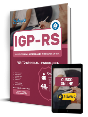 Apostila IGP-RS 2025 - Perito Criminal - Psicologia - Imagem 1