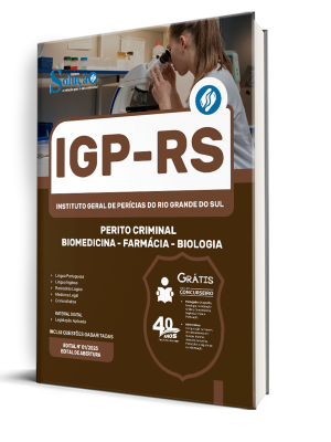 Apostila IGP-RS 2025 - Perito Criminal - Biomedicina - Farmácia - Biologia - Imagem 2
