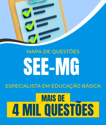 Mapa de Questões Online - SEE-MG - Especialista em Educação Básica (EEB) - 4 Mil Questões - Imagem 1