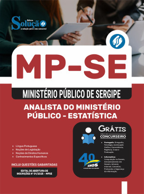 Apostila MP-SE 2025 - Analista do Ministério Público - Estatística - Imagem 3