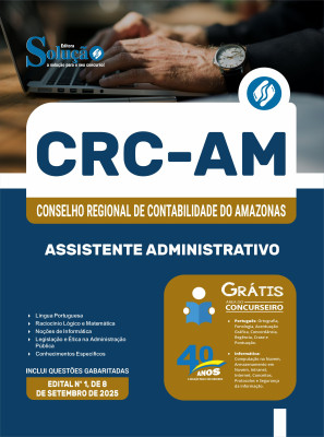 Apostila CRC-AM 2025 - Assistente Administrativo - Imagem 3