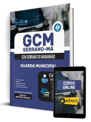Apostila Prefeitura de Serrano do Maranhão-MA 2025 - Guarda Municipal - Imagem 1