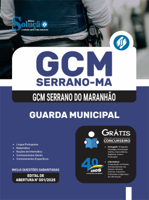 Apostila Prefeitura de Serrano do Maranhão-MA 2025 - Guarda Municipal - Imagem 3
