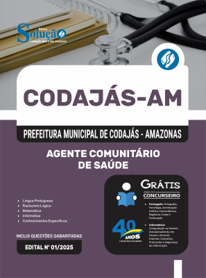 Apostila Prefeitura de Codajás-AM 2025 - Agente Comunitário de Saúde - Imagem 3