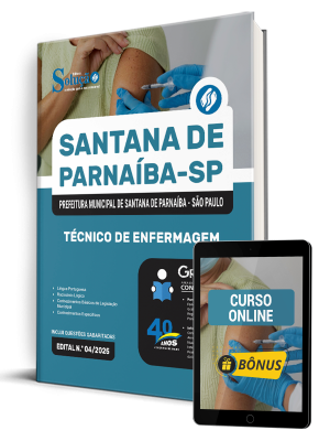 Apostila Prefeitura de Santana de Parnaíba - SP 2025 - Técnico de Enfermagem - Imagem 1
