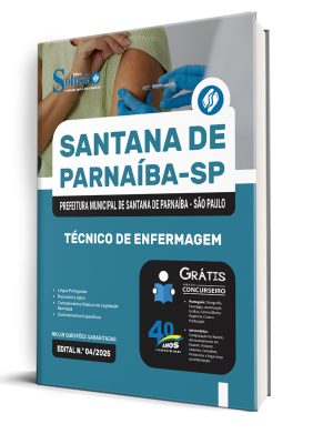 Apostila Prefeitura de Santana de Parnaíba - SP 2025 - Técnico de Enfermagem - Imagem 2