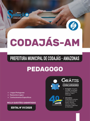 Apostila Prefeitura de Codajás-AM 2025 - Pedagogo - Imagem 3