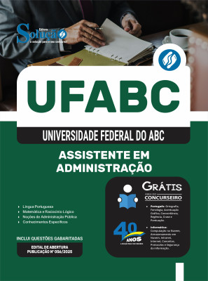 Apostila UFABC 2025 - Assistente em Administração - Imagem 3