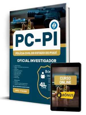 Apostila PC-PI 2025 - Oficial Investigador - Imagem 1