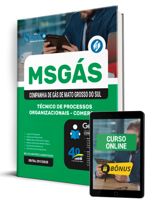 Apostila MSGÁS 2025 - Técnico de Processos Organizacionais - Comercial - Imagem 1