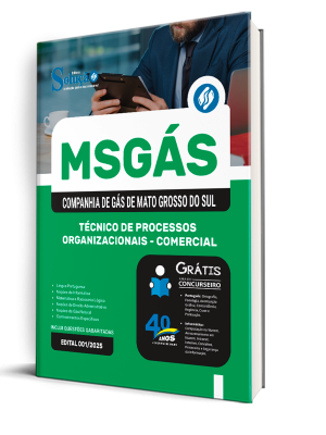 Apostila MSGÁS 2025 - Técnico de Processos Organizacionais - Comercial - Imagem 2
