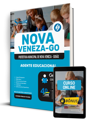 Apostila Prefeitura de Nova Veneza-GO 2025 - Agente Educacional - Imagem 1