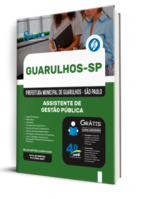 Apostila Prefeitura de Guarulhos - SP 2025 - Assistente de Gestão Pública - Imagem 2