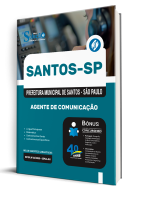 Apostila Prefeitura de Santos - SP 2025 - Agente de Comunicação - Imagem 2