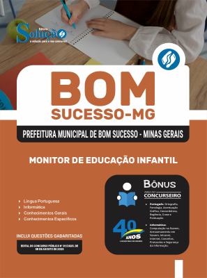 Apostila Prefeitura de Bom Sucesso-MG 2025 - Monitor de Educação Infantil - Imagem 3