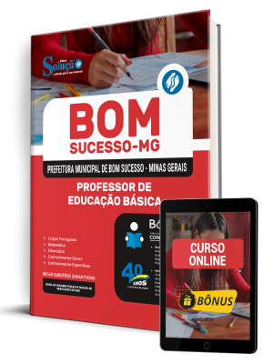 Apostila Prefeitura de Bom Sucesso-MG 2025 - Professor de Educação Básica - Imagem 1