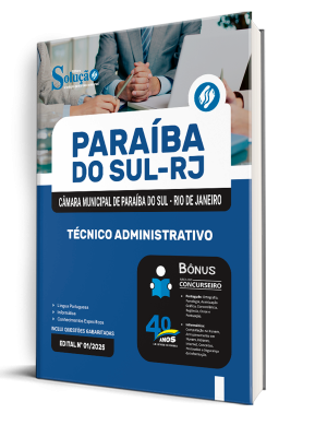 Apostila Câmara de Paraíba do Sul-RJ 2025 - Técnico Administrativo - Imagem 2