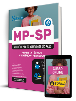 Apostila MP-SP 2025 - Analista Técnico Científico - Pedagogo - Imagem 1