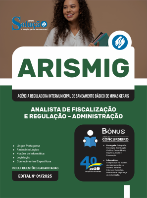 Apostila ARISMIG 2025 - Analista de Fiscalização e Regulação – Administração - Imagem 3