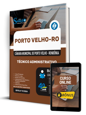 Apostila Câmara de Porto Velho - RO 2025 - Técnico Administrativo - Imagem 1