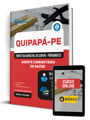 Apostila Prefeitura de Quipapá-PE 2025 - Agente Comunitário de Saúde - Imagem 1