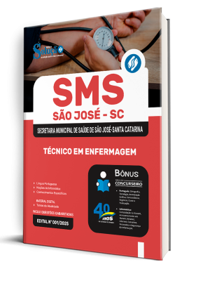 Apostila Prefeitura de São José - SC 2025 - Técnico em Enfermagem - Imagem 2