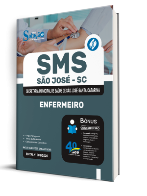 Apostila Prefeitura de São José - SC 2025 - Enfermeiro - Imagem 2