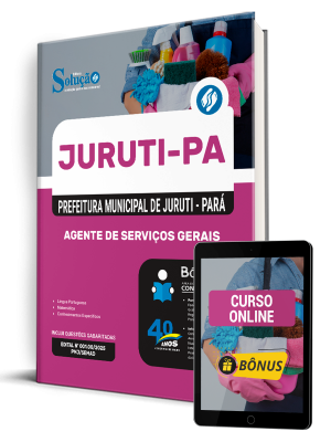 Apostila Prefeitura de Juruti - PA 2025 - Agente de Serviços Gerais - Imagem 1