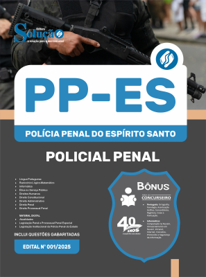 Apostila PP-ES 2025 - Policia Penal - Imagem 3