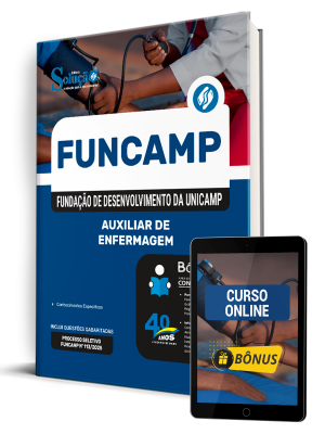 Apostila FUNCAMP 2025 - Auxiliar de Enfermagem - Imagem 1