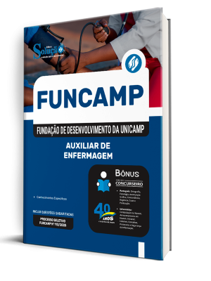 Apostila FUNCAMP 2025 - Auxiliar de Enfermagem - Imagem 2